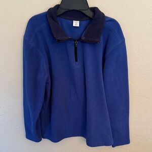 Old Navy Youth Medium Blue Fleece Pullover